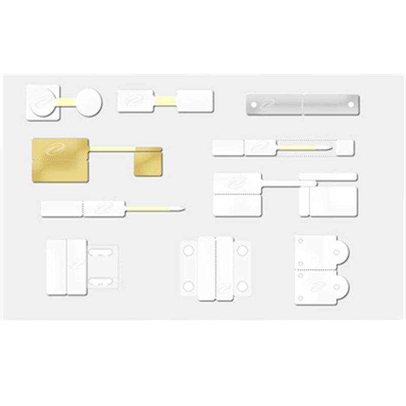 Custom Jewelry Tag Coated Paper Access Control Card Remote Reading Fast Inventory Data Collection Passive UHF RFID Jewelry Tag