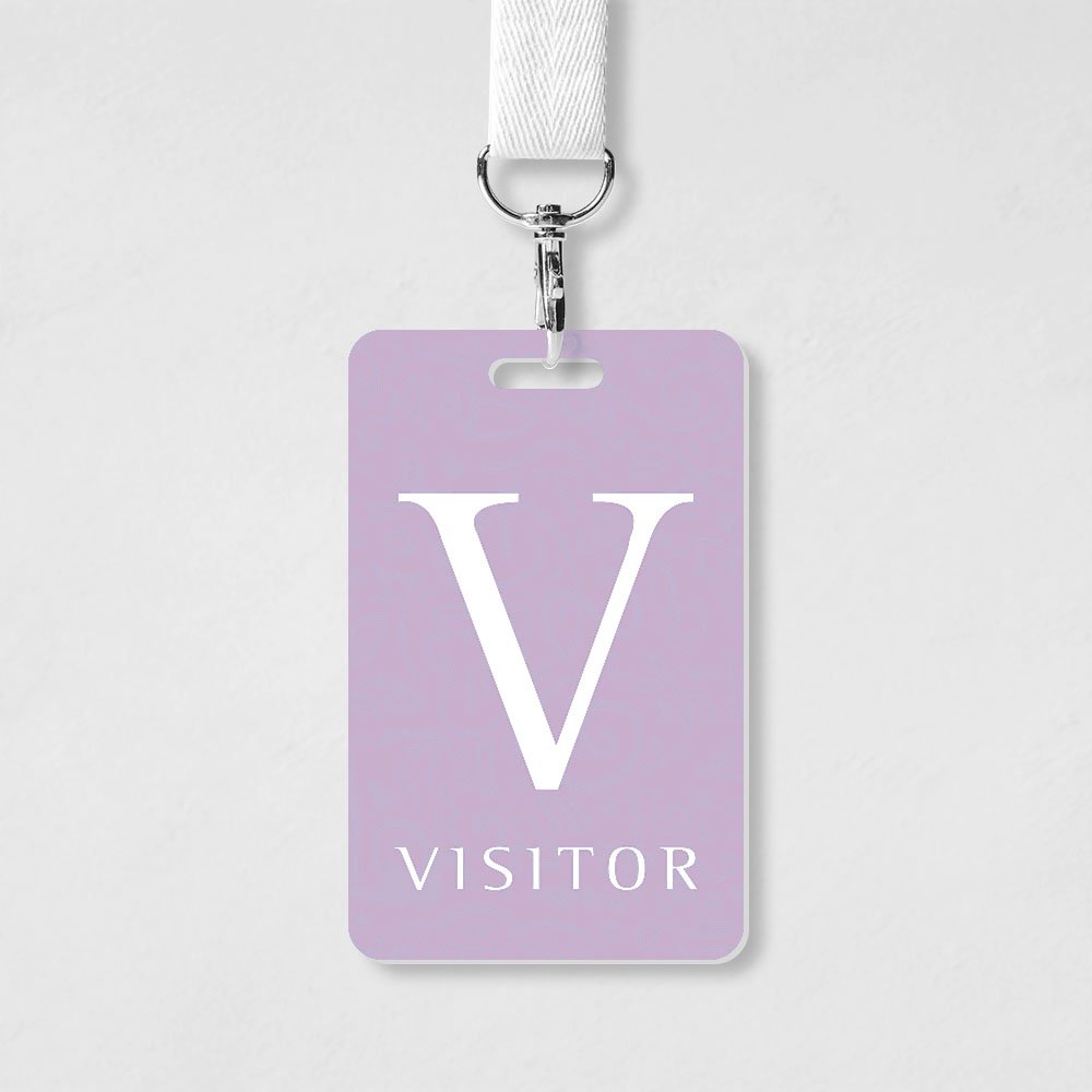 standard size black visiting pvc card no chip customer visitors access control management business card