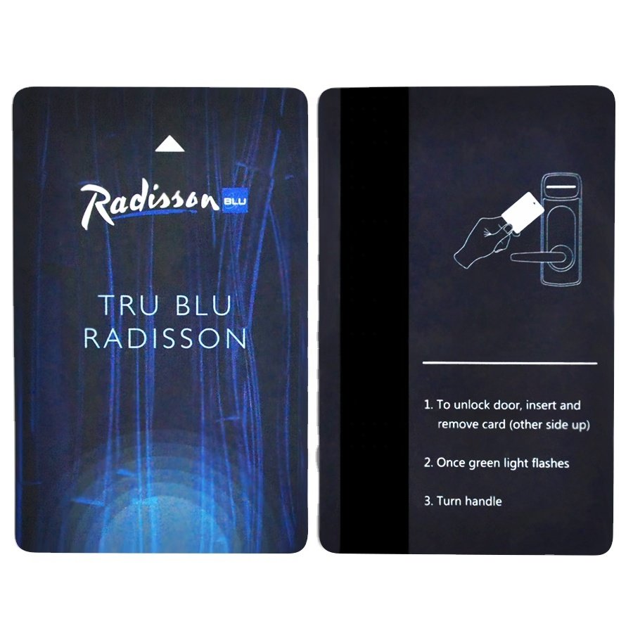 Best-selling Smart NFC Card Door Lock Card 13.56Mhz Contactless Access Control RFID Hotel Key Card