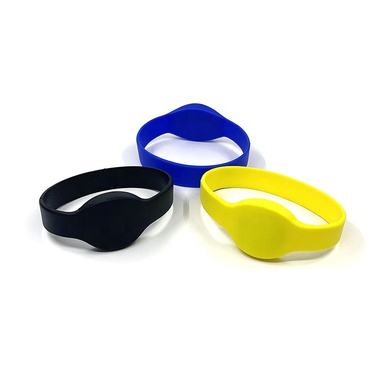 High Quality Access Control RFID Silicone Wristbands NFC Wristband For Swimming And Gym Fitness