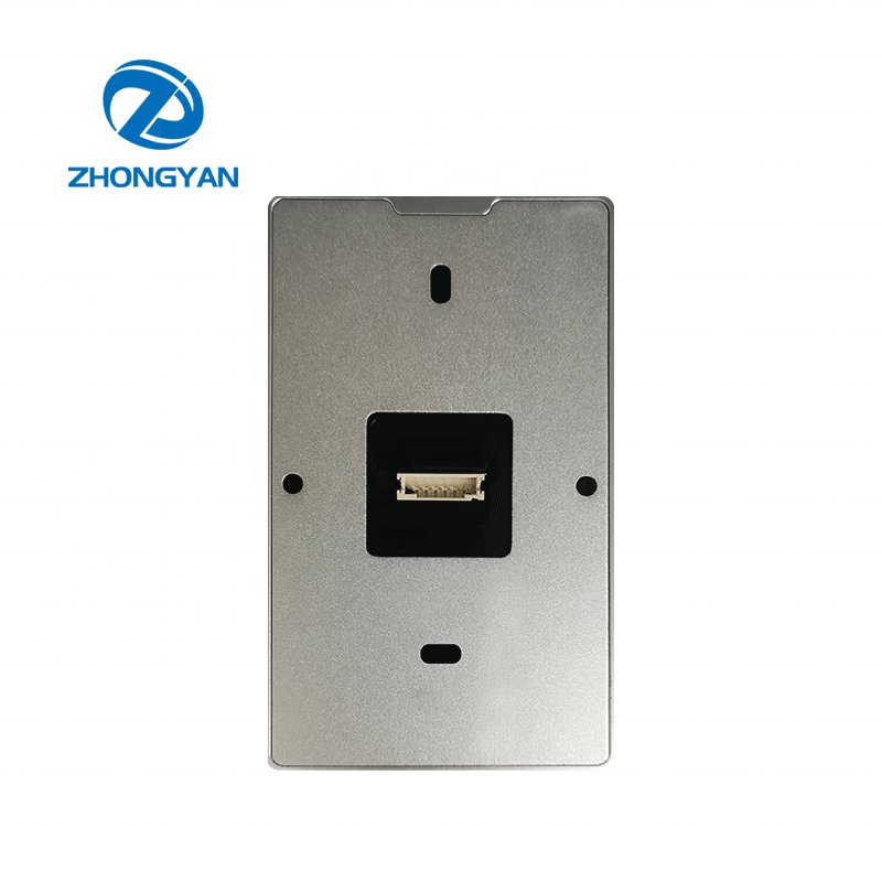 Metal Card Reader IP68 Waterproof Touch Keypad EM4100 ID 125Khz RS232/485 RFID Dynamic QR Code Scanner Access Control Reader