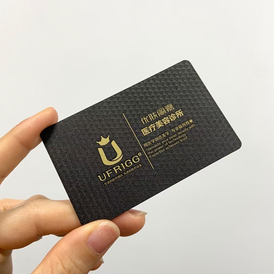  Custom Printed 13.56MHz Plastic PVC UV Printing Smart RFID NFC Digital Business Card With Logo