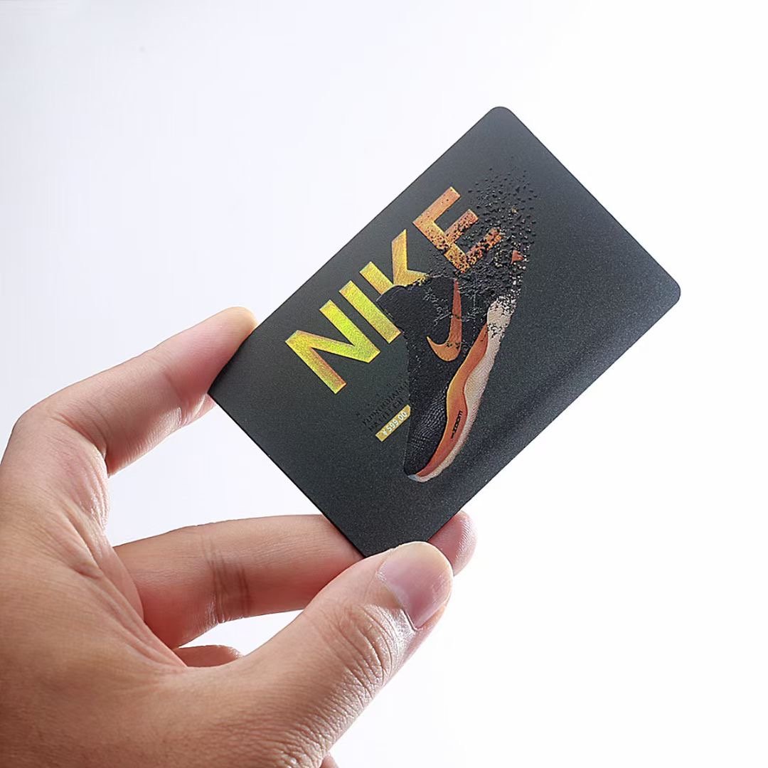 Custom Printed 13.56MHz Plastic PVC UV Printing Smart RFID NFC Digital Business Card With Logo