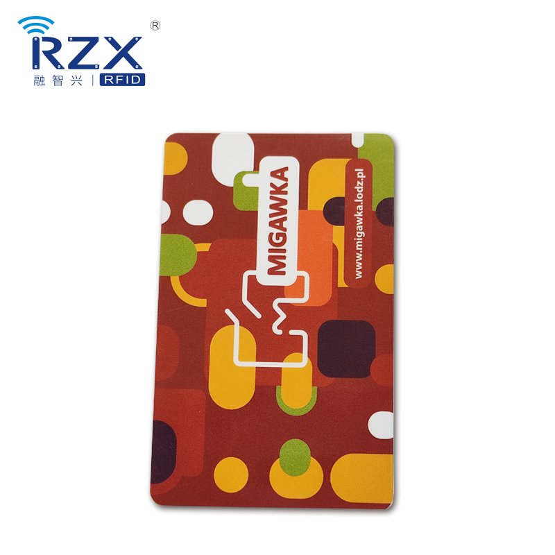 13.56Mhz MIFARE Chip PVC Cards PLUS EV2 2K 7B RFID Smart Card RFID Public Transportation Card