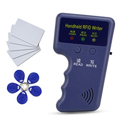 125khz Portable RFID Reader Access Control Card Reader Writer