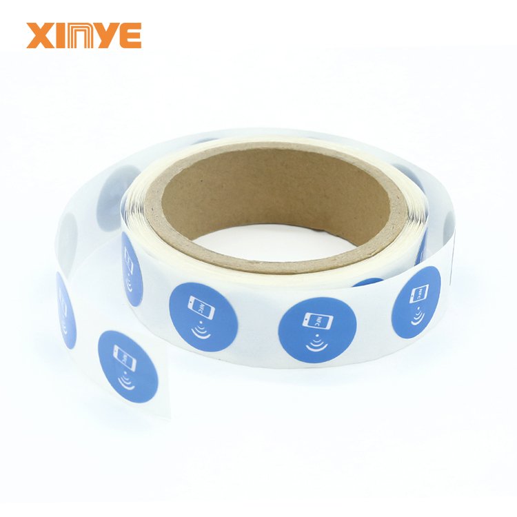 13.56mhz smart label rfid tag215 sticker rfid paper label nfc sticker 30*30mm