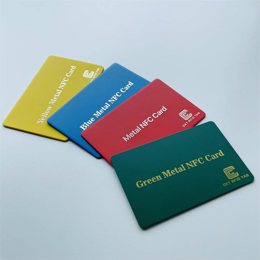 Custom Hybrid Metal Card Digital Business Cards Laser Engraved Premium NFC Smart Red Card TAG213 216