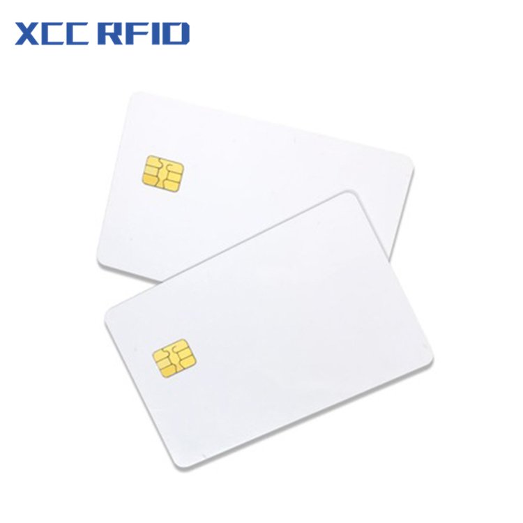 Free Ample FM 4442 Blank card Contact Smart Chip Rfid Card