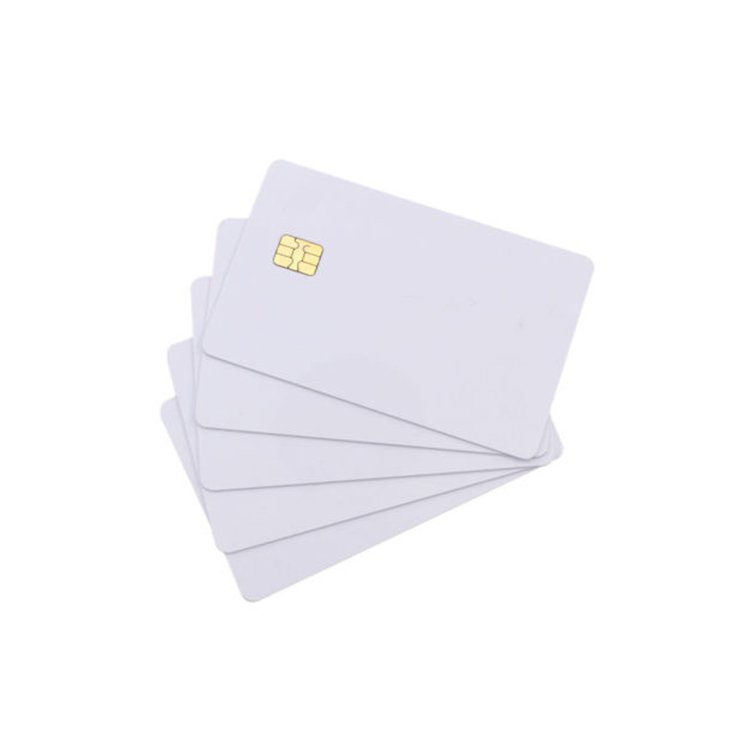 Free Ample FM 4442 Blank card Contact Smart Chip Rfid Card