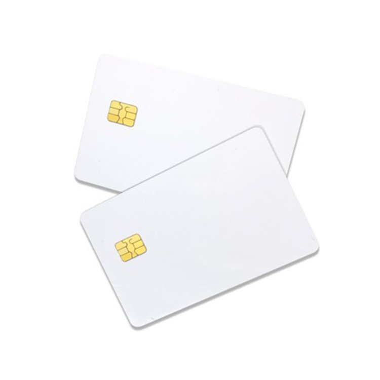 Free Ample FM 4442 Blank card Contact Smart Chip Rfid Card