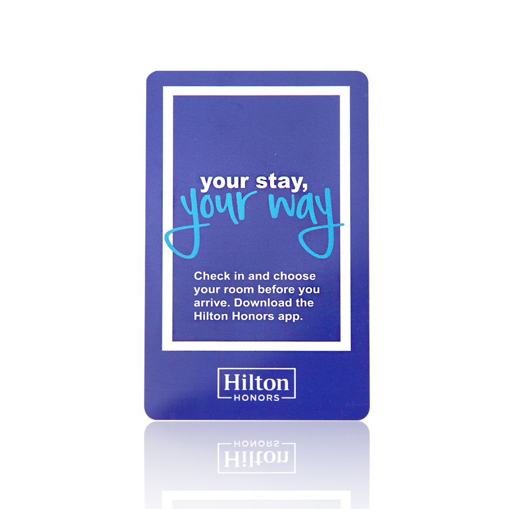 13.56MHz RFID hotel card smart key card Guest Door unlocking/Elevator control/Consumption accounting