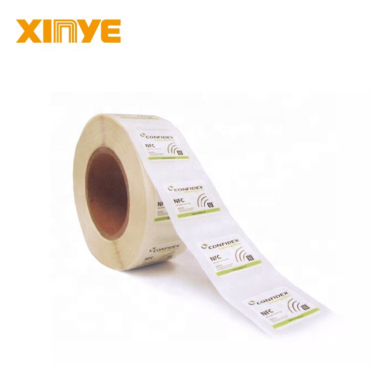 Factory price customized design printing nfc sticker ntag213 /215 /216 rfid sticker social media label