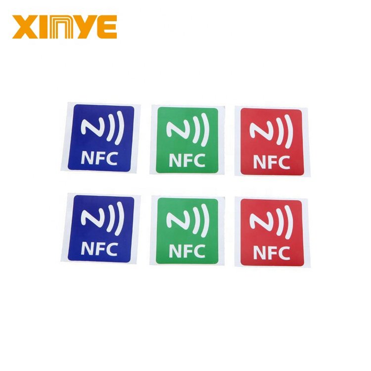 Factory price customized design printing nfc sticker ntag213 /215 /216 rfid sticker social media label