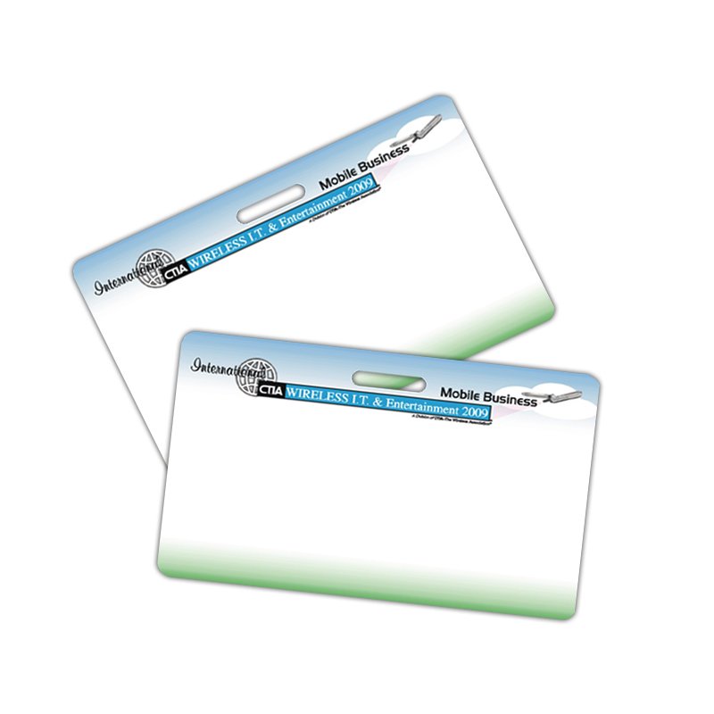 Custom Artwork Printing Contactless Plastic PVC Rfid NFC Access Control Visit Card