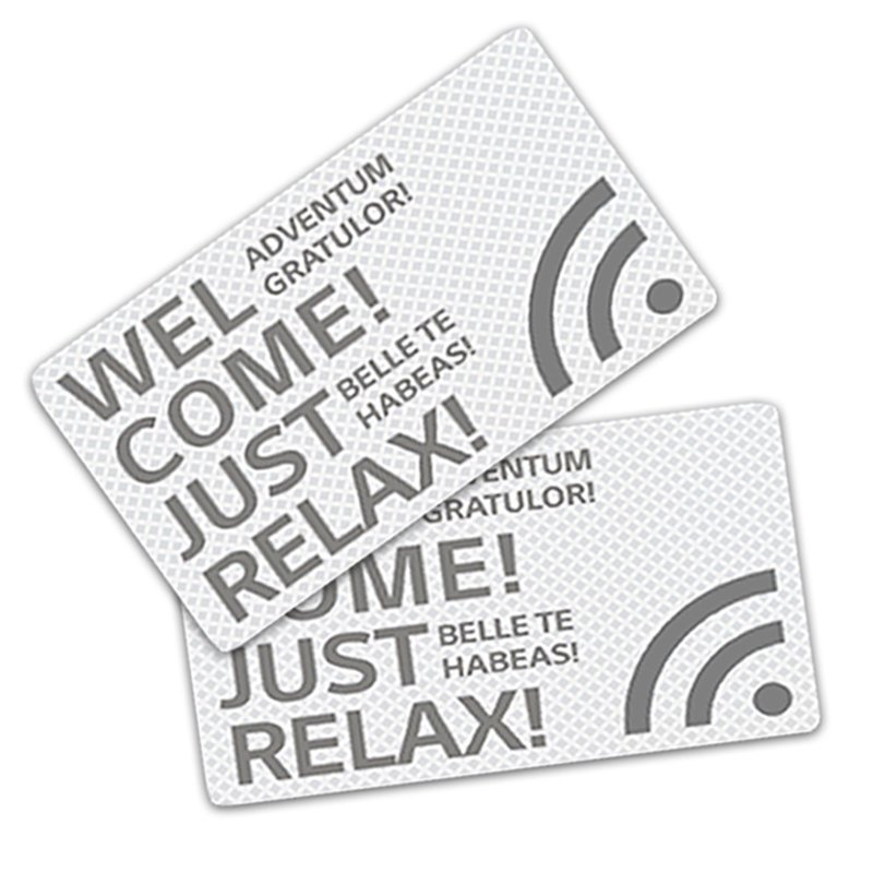 Custom Artwork Printing Contactless Plastic PVC Rfid NFC Access Control Visit Card