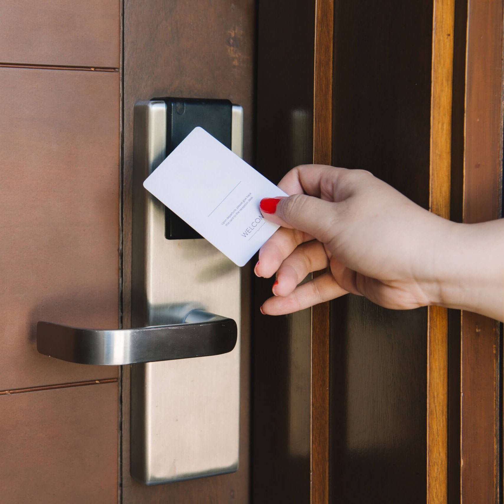 Smart Hotel Key Card MIFARE DESFire EV1 2K ISO 14443A RFID Blank Access Control Security Hotel Access Cards