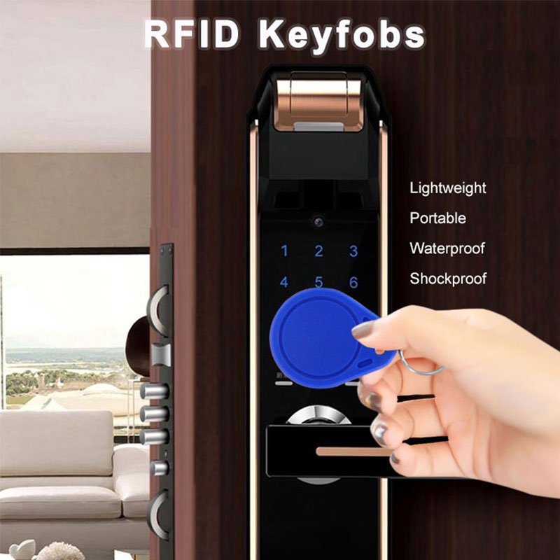 UID Programmable Rewritable Waterproof ABS RFID Access Control Key Fob Keychain Keyfob