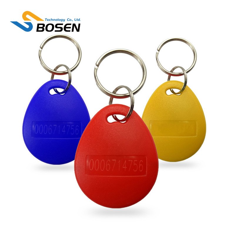 UID Programmable Rewritable Waterproof ABS RFID Access Control Key Fob Keychain Keyfob