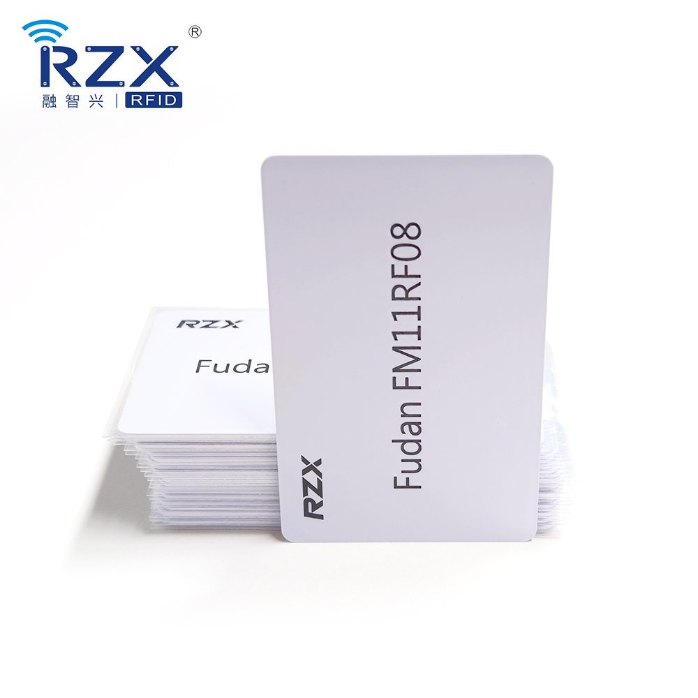 Printable Blank Rfid NFC Smart Card 13.56Mhz F08 1K Byte Smart Card PVC Card