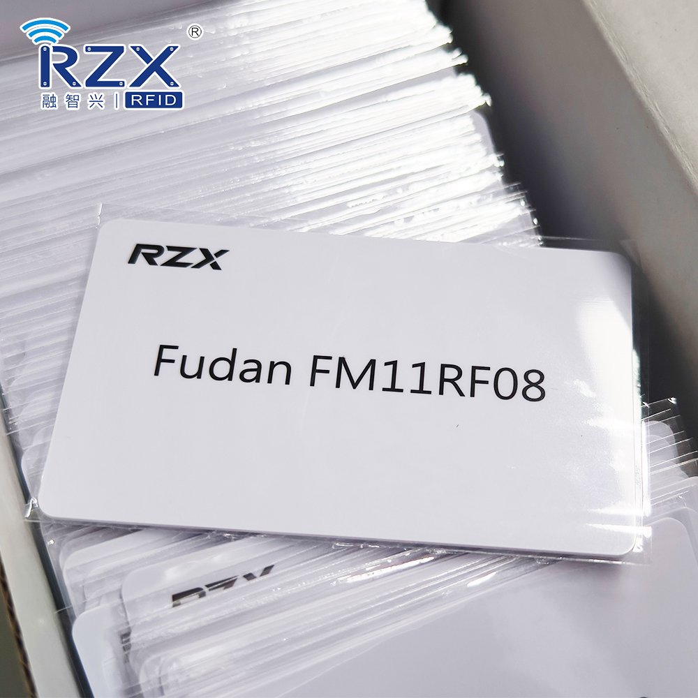 Printable Blank Rfid NFC Smart Card 13.56Mhz F08 1K Byte Smart Card PVC Card