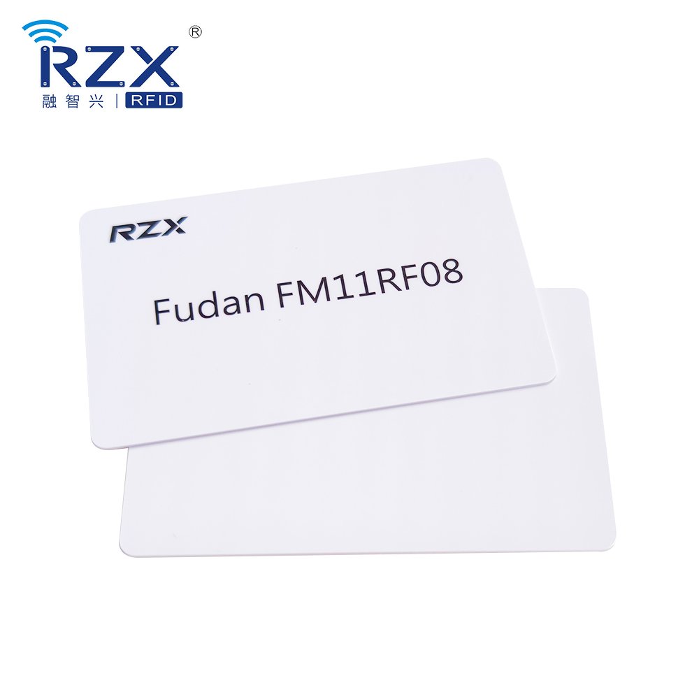 Printable Blank Rfid NFC Smart Card 13.56Mhz F08 1K Byte Smart Card PVC Card