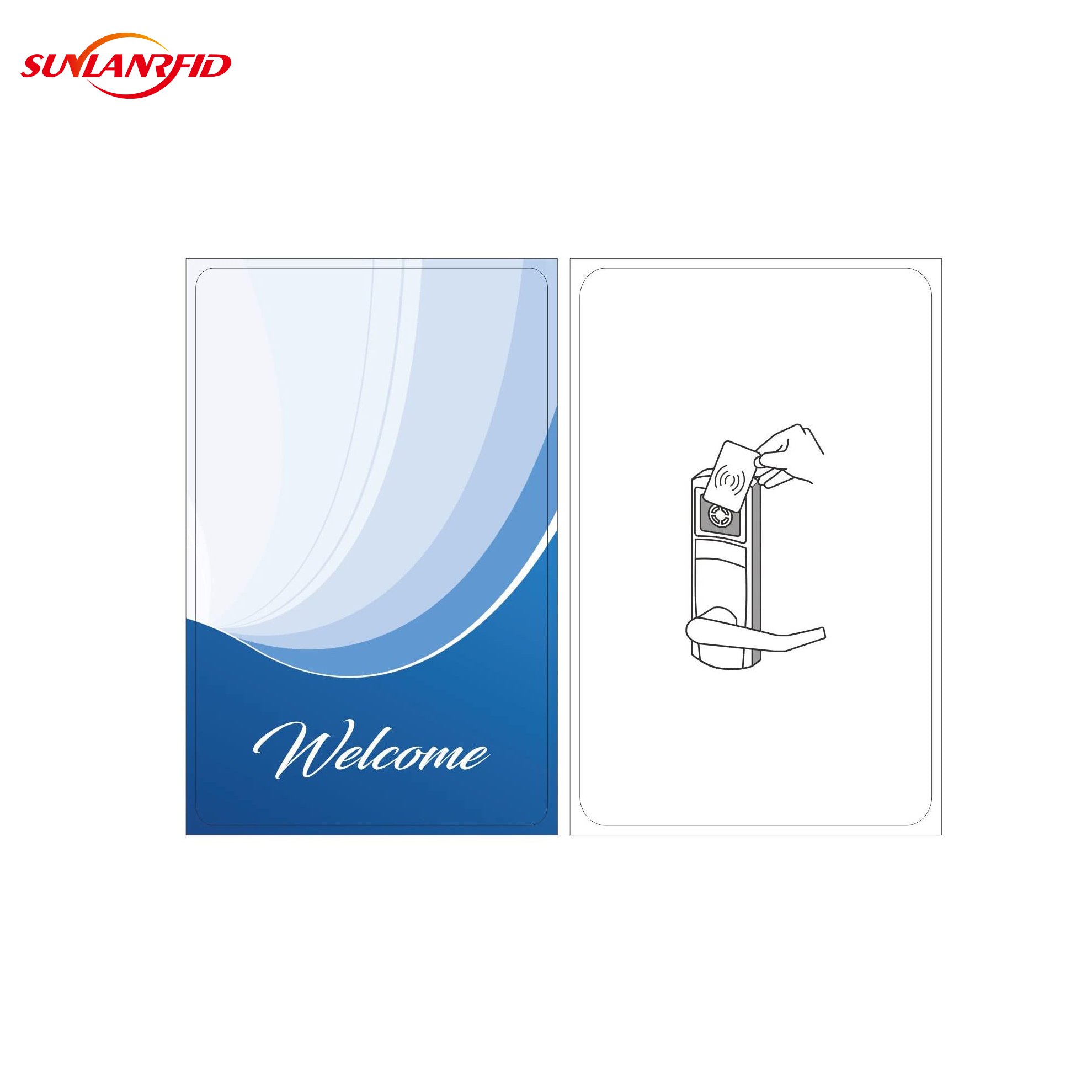 RFID 125MHz TK4100/EM4200 Access Control ID Card Contactless Proximity Hotel Door magnetic key cards 10000
