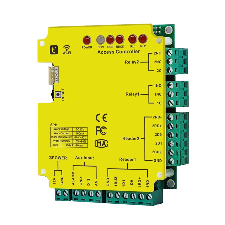 Smart Muti-function Remote Control Advanced Access Controller Board TUYA APP WIFI Access Control Panel