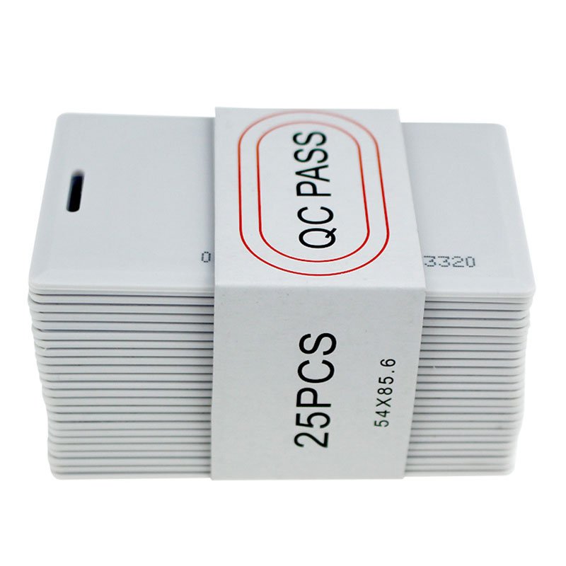 125KHz TK4100 ID contactless RFID thick card smart key Proximity 1.8mm card for door access control system