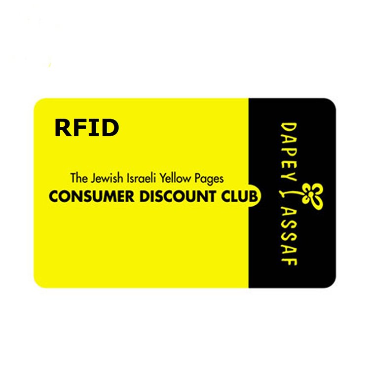 Plastic PVC Contactless Smart Chip Card Access Control NFC RFID Card