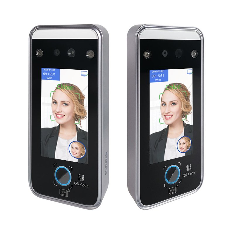 Wifi TCP/IP Biometric Touch Screen QR Code Scanner Fingerprint Attendance Machine Face Recognition Terminal Access Control