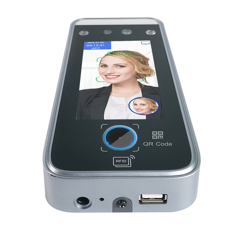 Wifi TCP/IP Biometric Touch Screen QR Code Scanner Fingerprint Attendance Machine Face Recognition Terminal Access Control