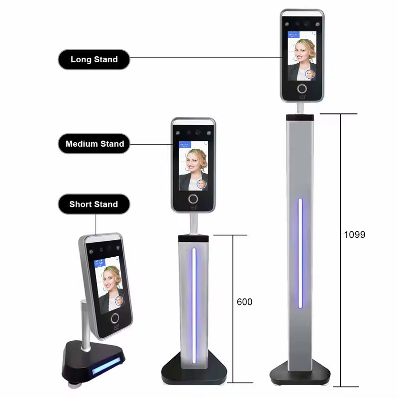 Wifi TCP/IP Biometric Touch Screen QR Code Scanner Fingerprint Attendance Machine Face Recognition Terminal Access Control