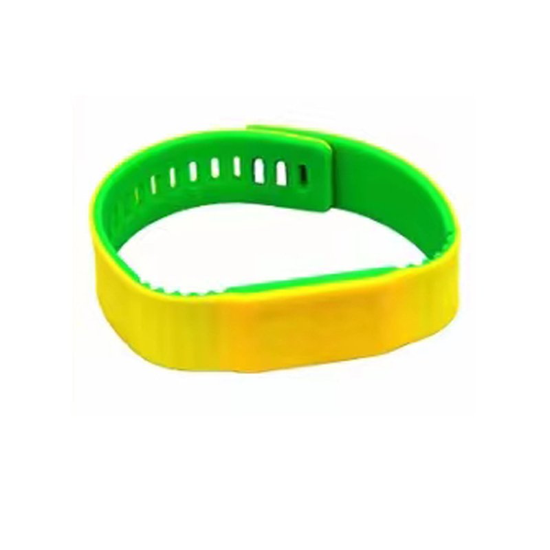 Custom Logo Printing NFC Chip Access Control Bracelet Rfid Wristband For Event