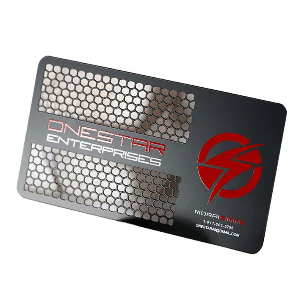 Customized 13.56mhz RFID NFC metal business card hotel key card for access control system