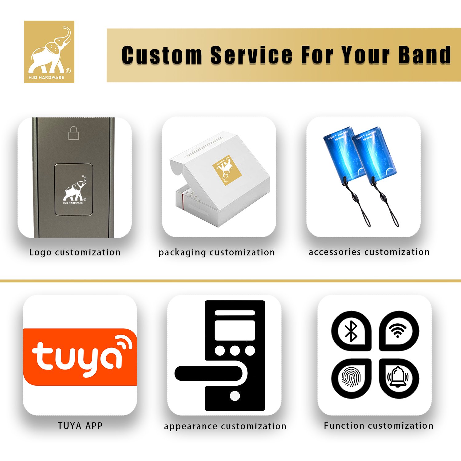 Key Fingerprint Front App control Biometric With Free Software card Smart Hotel Password Rfid Digital Fingerprint Door Handle