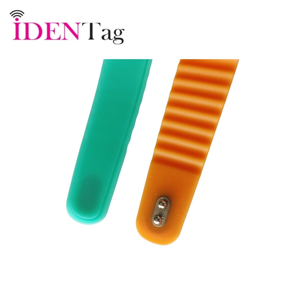 125khz Silicone Rfid Wristband Bracelet Dual Chip Tk4100 T5577 Adjustable 13.56mhz Nfc Rfid Ticket Hand WristBand