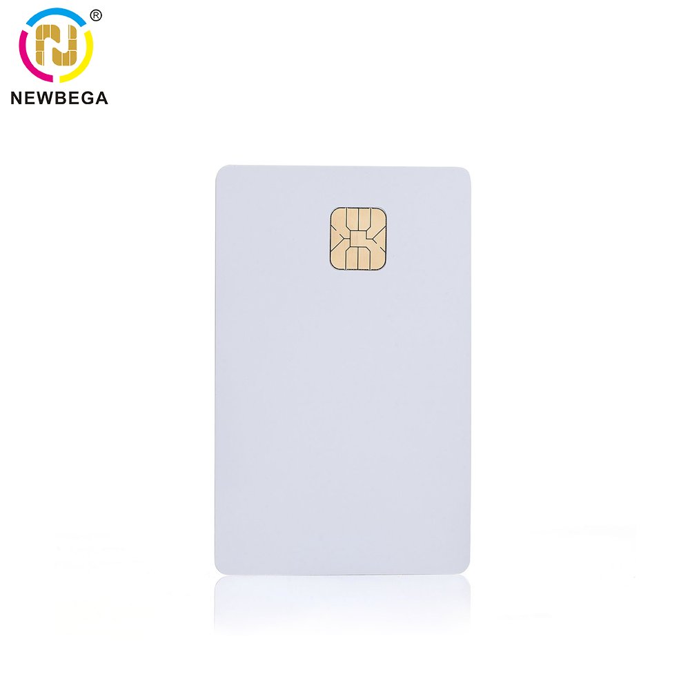 Custom chip PVC Plastic white nfc business cards Blank Smart RFID Card for access control