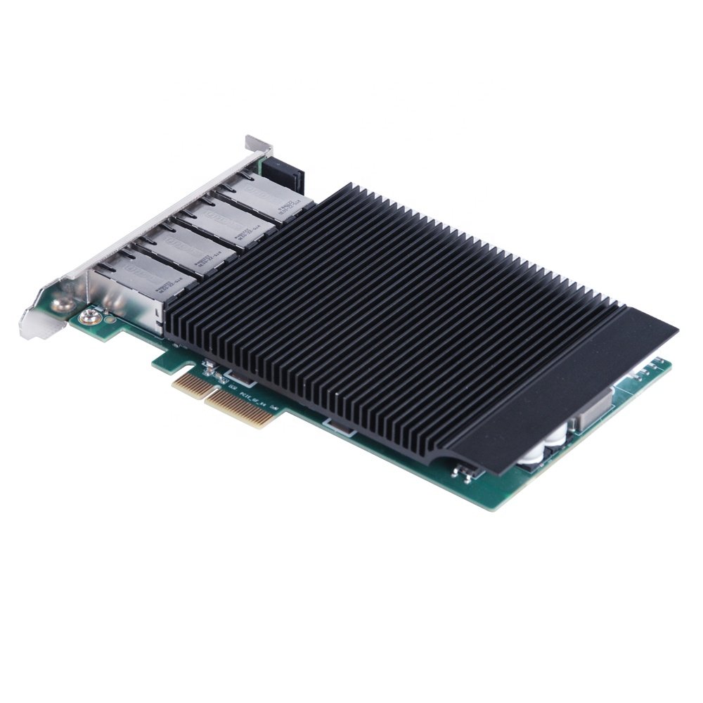 I350 AM4 Pci express 4 1000M LAN Ports PCIE POE LAN network card