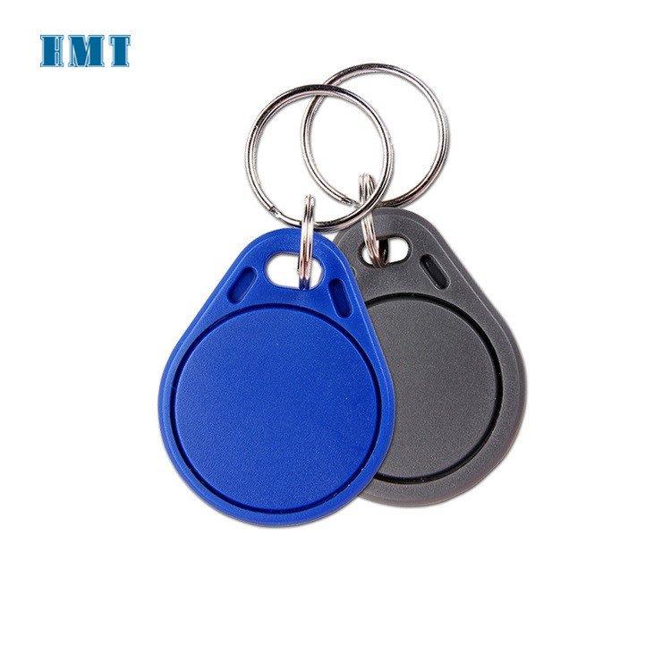 Door Access Control Writable T5577 Metal Frame nfc Keychain Smart Rfid Keyfob