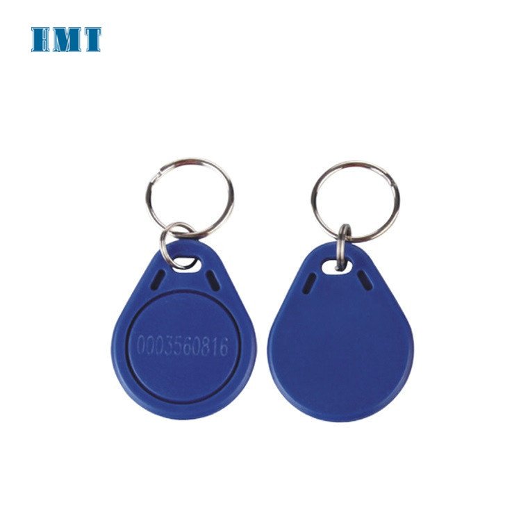 Door Access Control Writable T5577 Metal Frame nfc Keychain Smart Rfid Keyfob