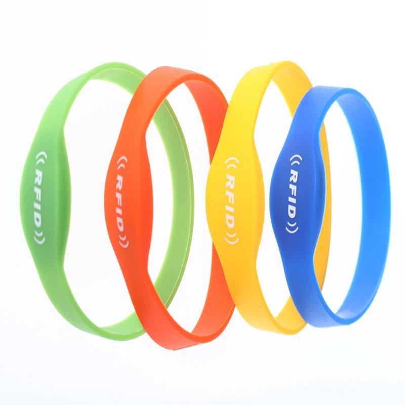 Professional Customization RFID QR NFC Silicone Wristband RFID Children NFC Wristband Silicone NFC Silicone RFID Wristband