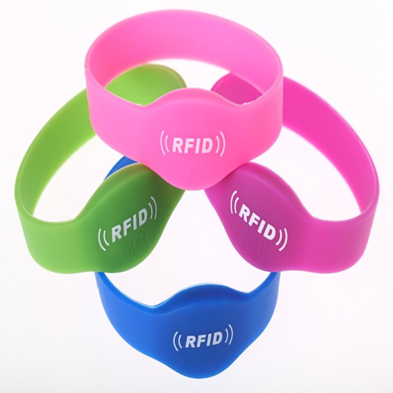 Professional Customization RFID QR NFC Silicone Wristband RFID Children NFC Wristband Silicone NFC Silicone RFID Wristband