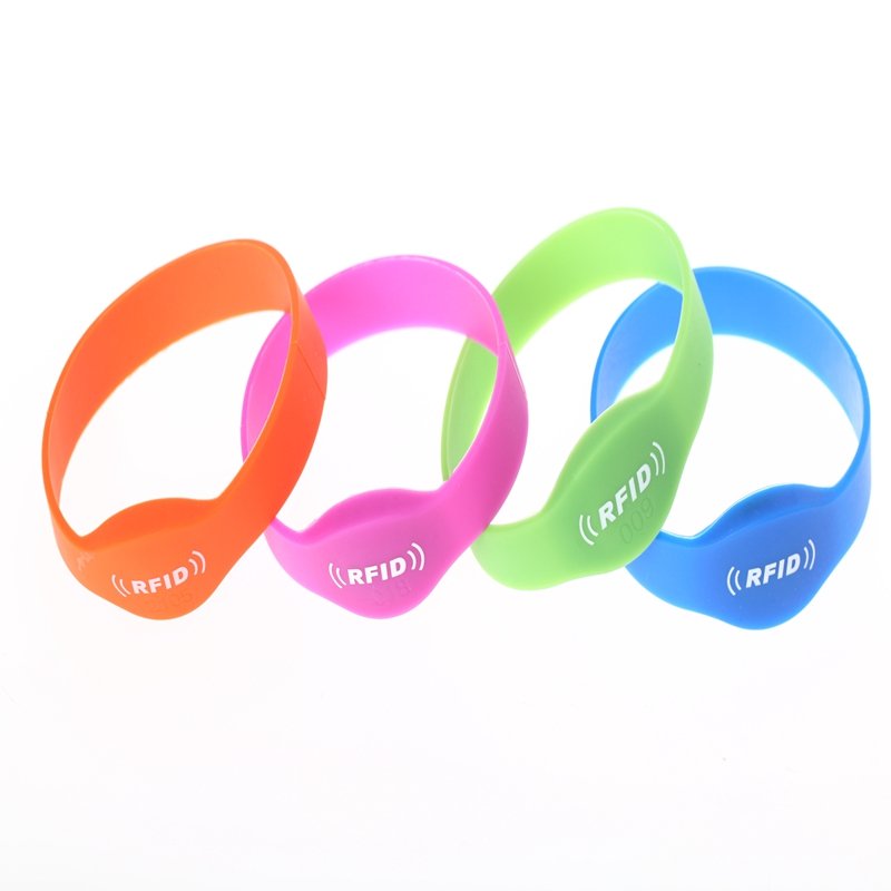 Professional Customization RFID QR NFC Silicone Wristband RFID Children NFC Wristband Silicone NFC Silicone RFID Wristband