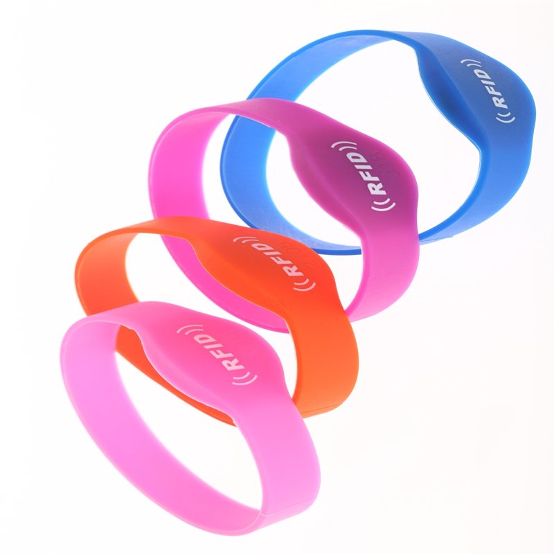 Professional Customization RFID QR NFC Silicone Wristband RFID Children NFC Wristband Silicone NFC Silicone RFID Wristband