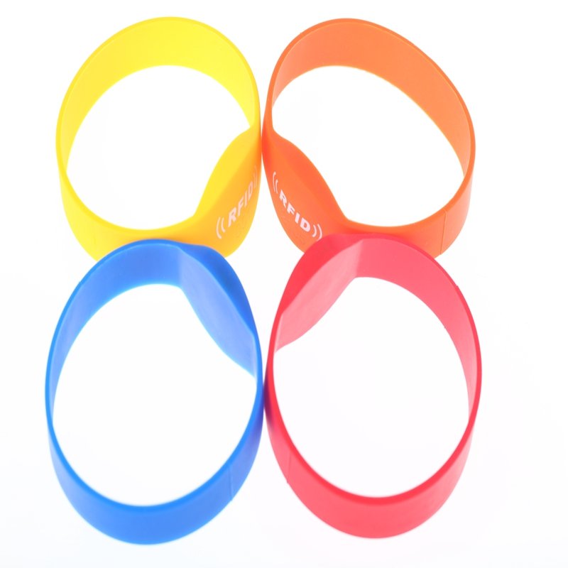 Professional Customization RFID QR NFC Silicone Wristband RFID Children NFC Wristband Silicone NFC Silicone RFID Wristband