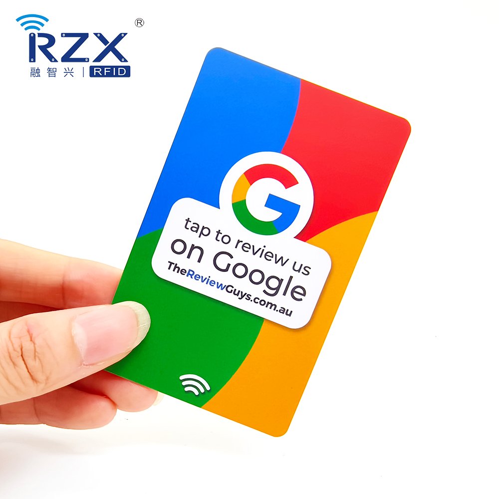 Custom Printing Plastic PVC Contactless NFC Card NTAG 215 RFID Card Digital Business Card