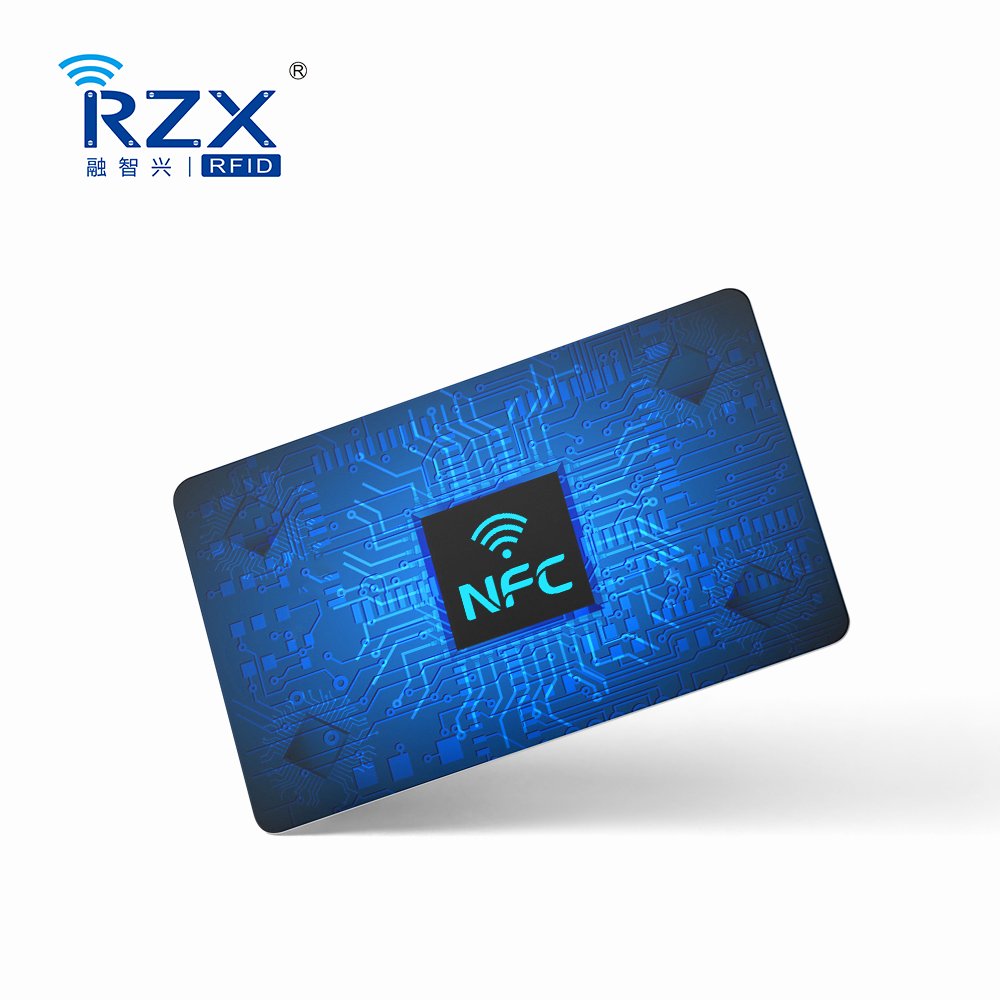 Custom Printing Plastic PVC Contactless NFC Card NTAG 215 RFID Card Digital Business Card
