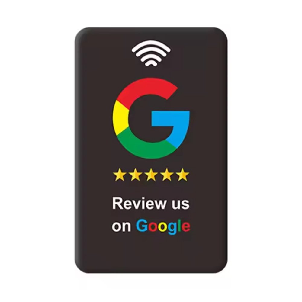 Waterproof and moisture-proof NFC card pop-up pvc Google review card