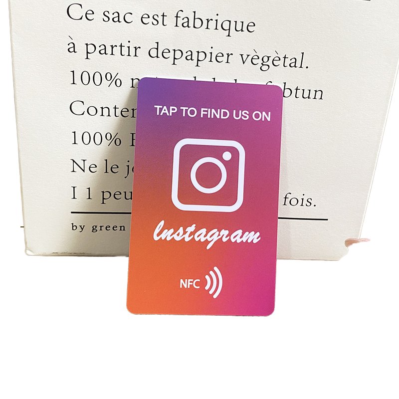 Waterproof and moisture-proof NFC card pop-up pvc Google review card