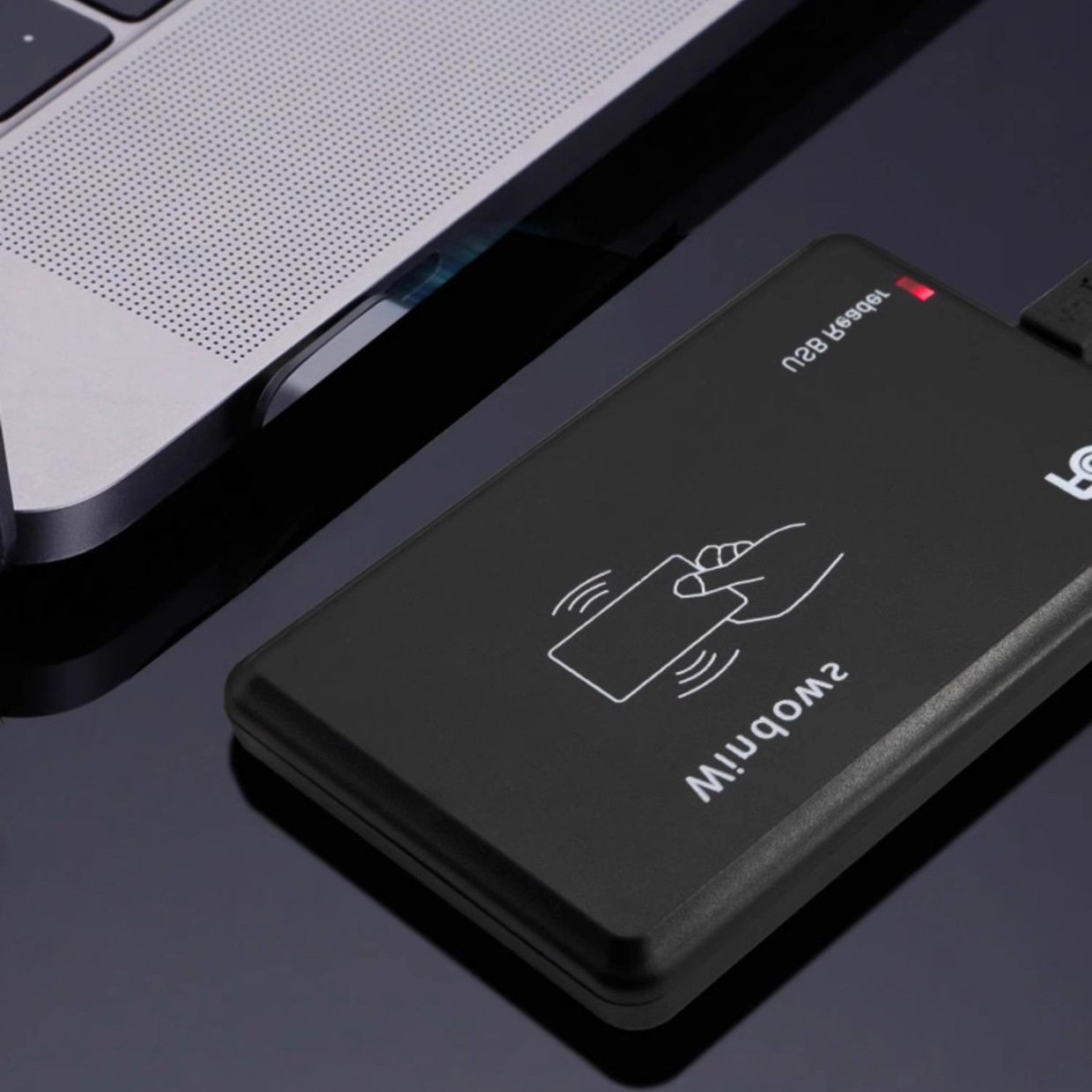 13.56MHz RFID Reader USB Proximity NFC Reader HF Sensor Smart Card Reader for Access Control